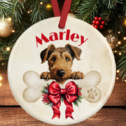 Welsh Terrier Christmas Tree Decoration