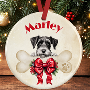 Schnauzer Christmas Tree Decoration