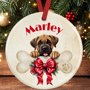 English Mastiff Christmas Tree Decoration