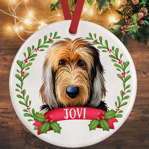 Otterhound Christmas Decoration