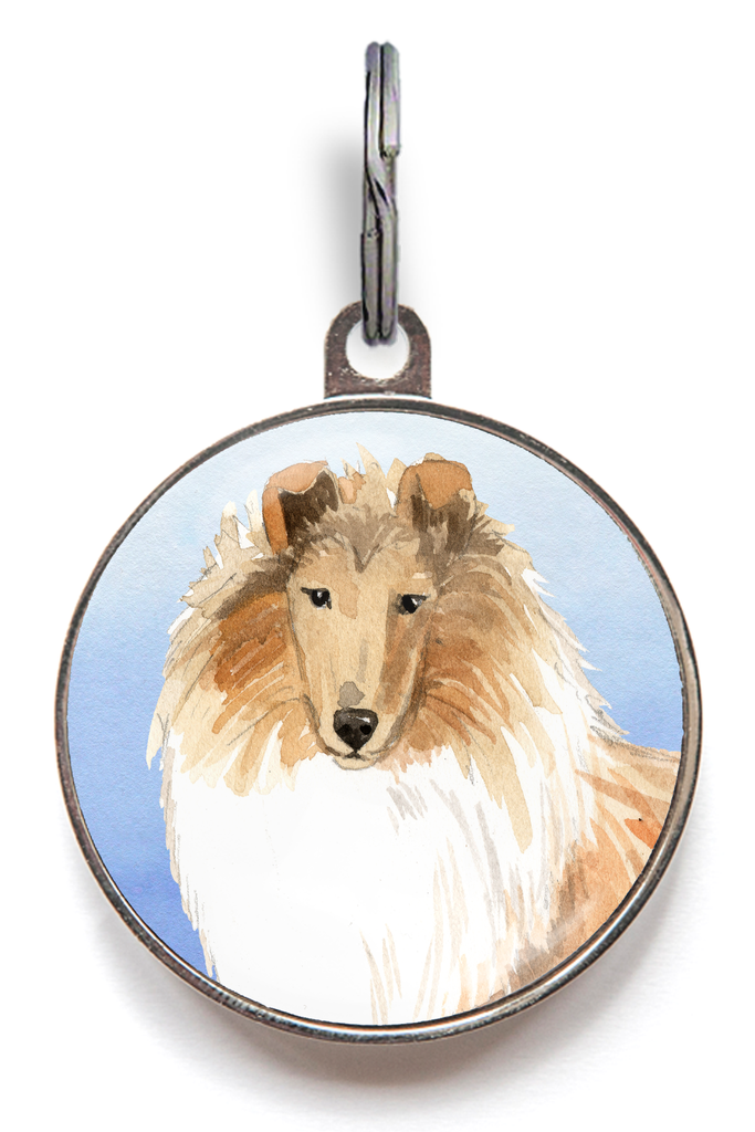 Rough Collie Dog Tag - Main Image