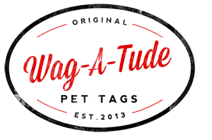 Wag-A-Tude Tags Logo - Established 2013