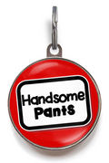 Handsome Pants Pet ID Tag