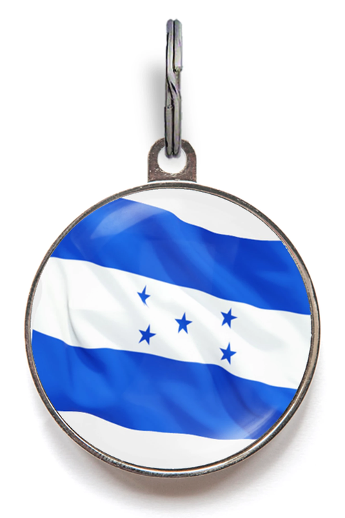 Flag Of Honduras Pet Tag