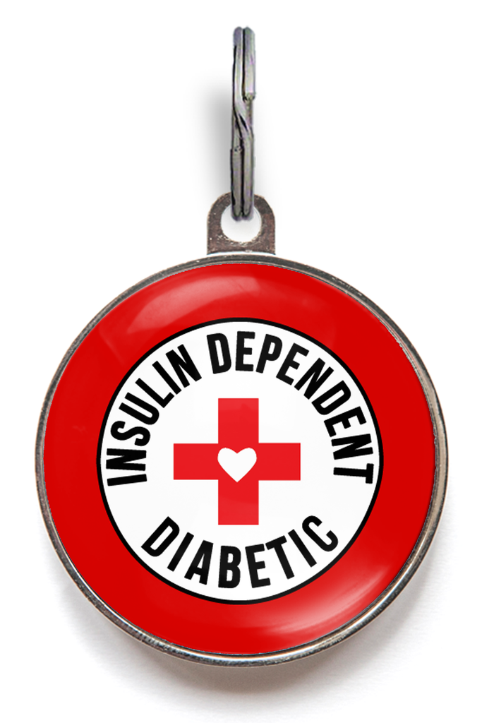 Insulin Dependent Diabetic Dog Tag