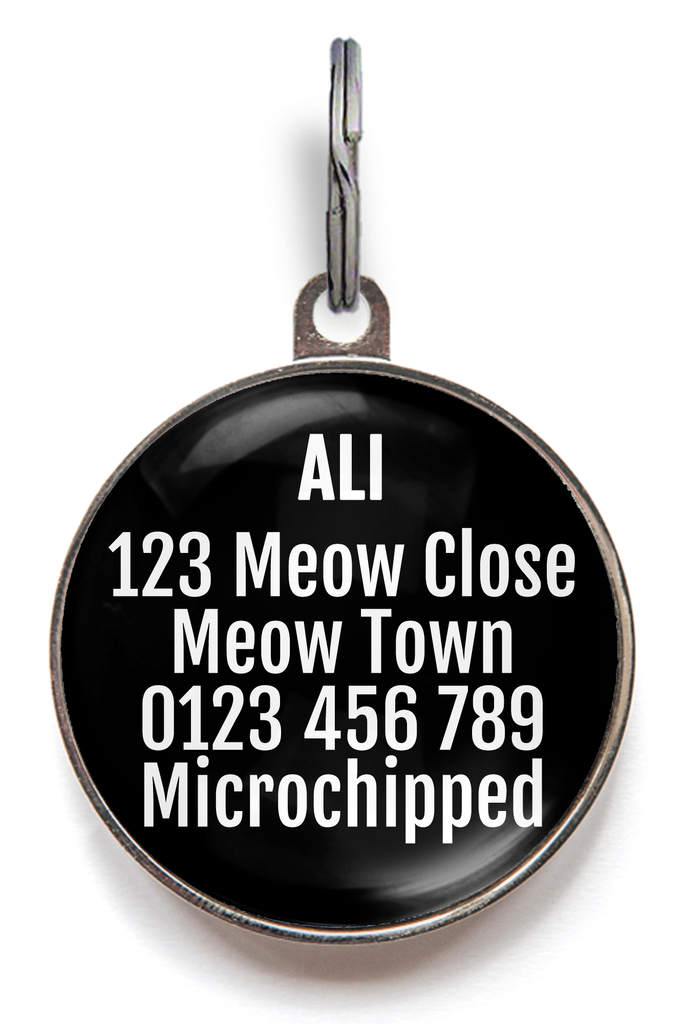 Outdoor Cat Tag - F**k Off, I'm Not Lost!