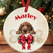 Bloodhound Christmas Tree Decoration