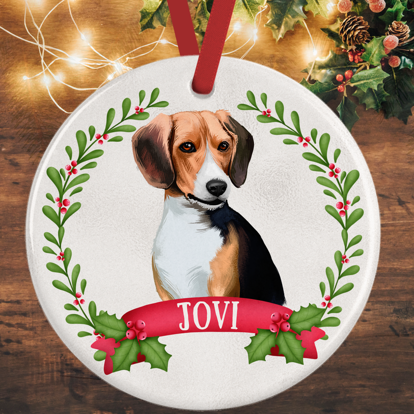 Beagle Christmas Decoration