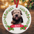 Border Terrier Christmas Decoration