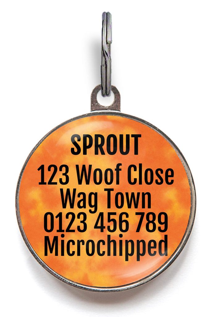 Silly Sausage Dog ID Tag