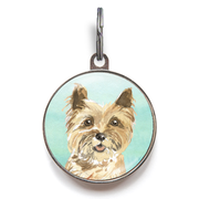 Cairn Terrier Dog Tag - Green