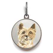 Cairn Terrier Dog Tag - Grey