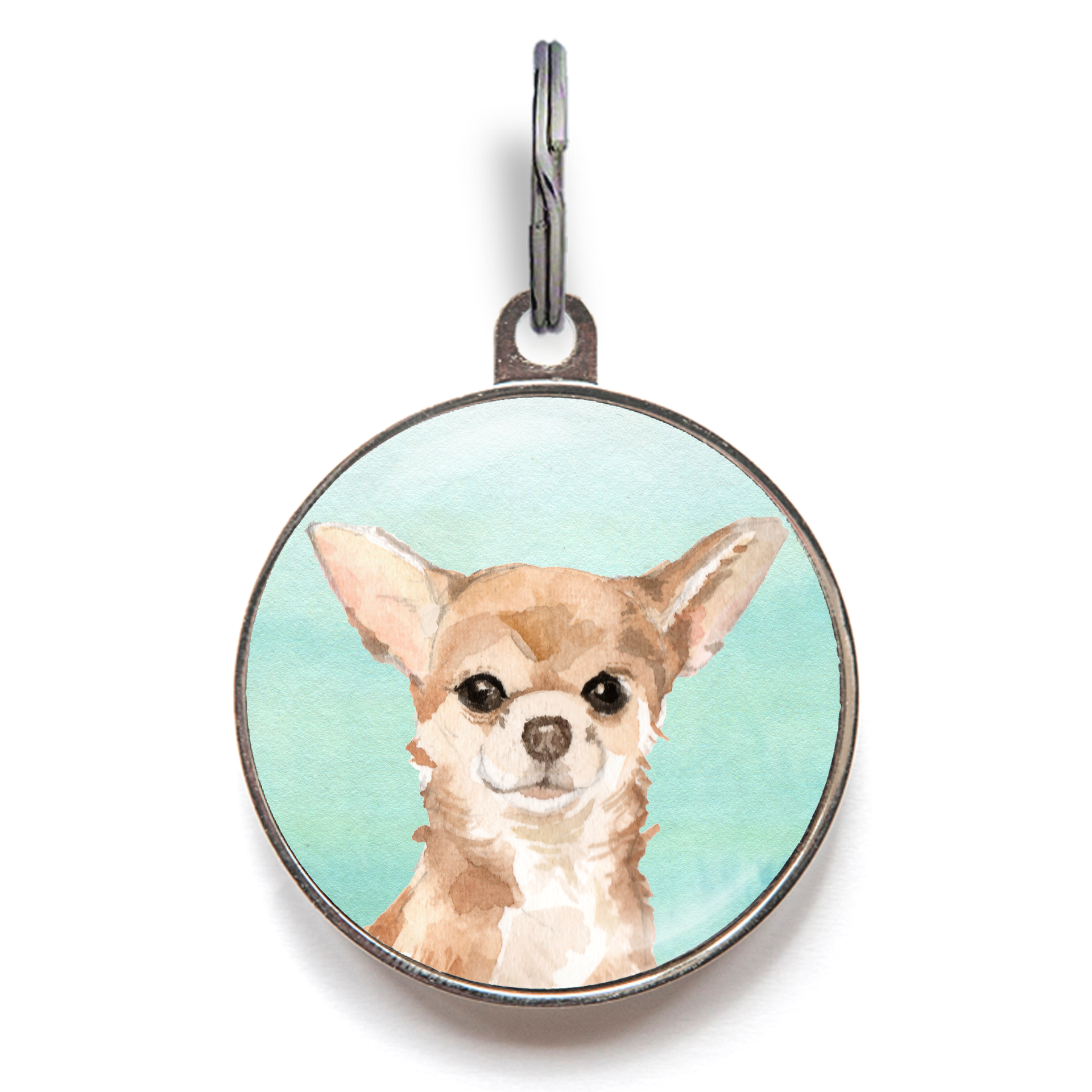 Chihuahua Dog Tag - Green
