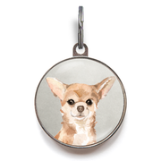 Chihuahua Dog Tag - Grey