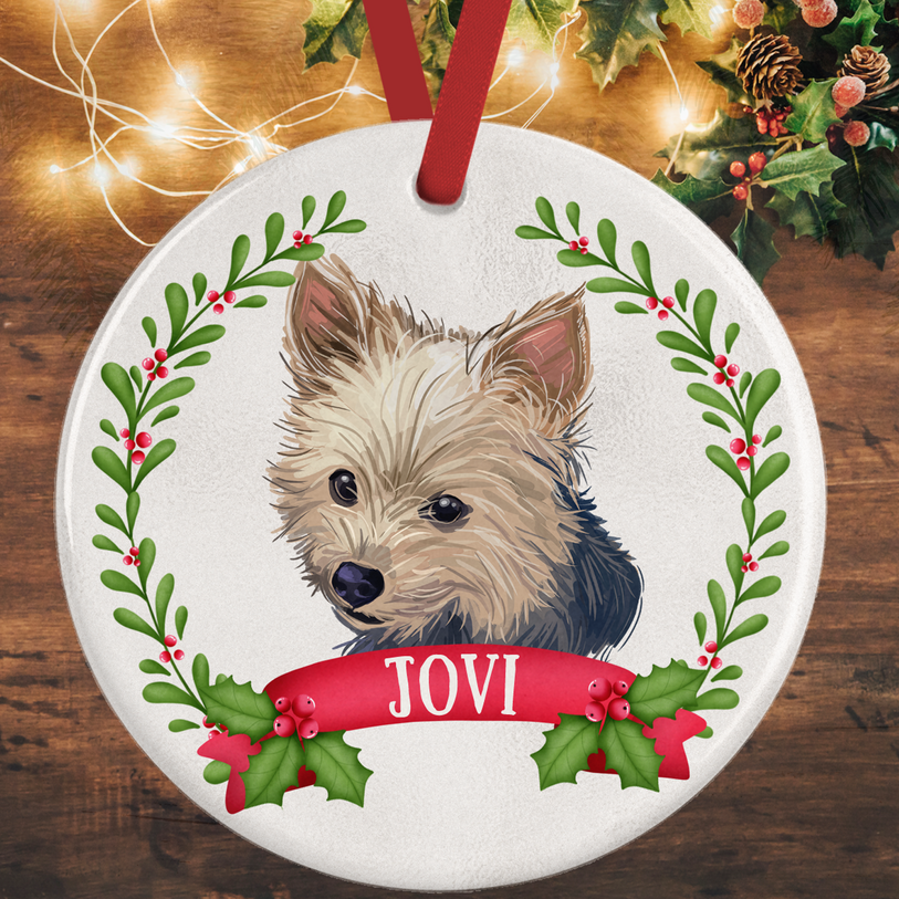 Chorkie Christmas Decoration
