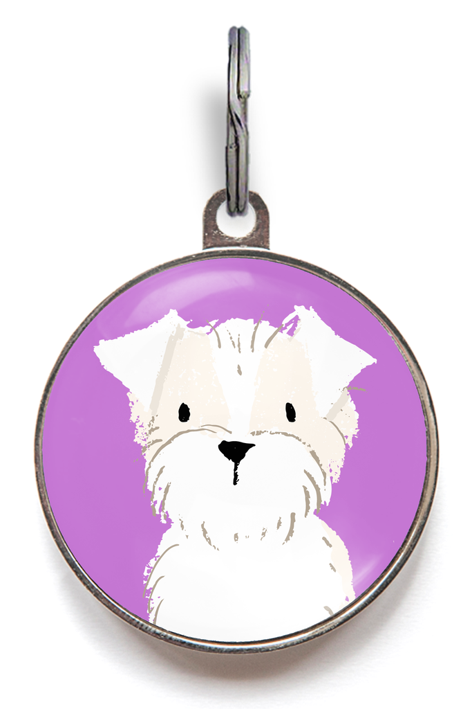 Terrier Dog ID Tag
