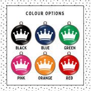 Colour chart for Crown Princess Pet Tag