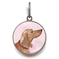 Dachshund Tan Dog Tag