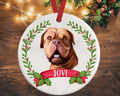 Dogue De Bordeaux Christmas Decoration