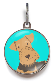 Fox Terrier Dog ID Tag