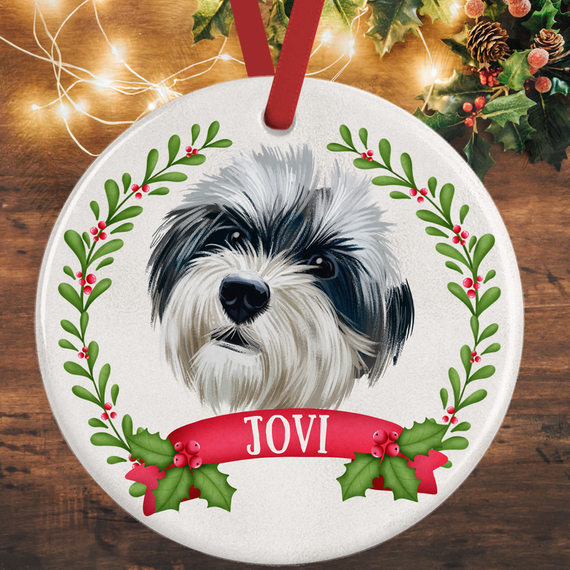 Havanese Christmas Decoration