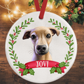 Italian Greyhound Christmas Decoration