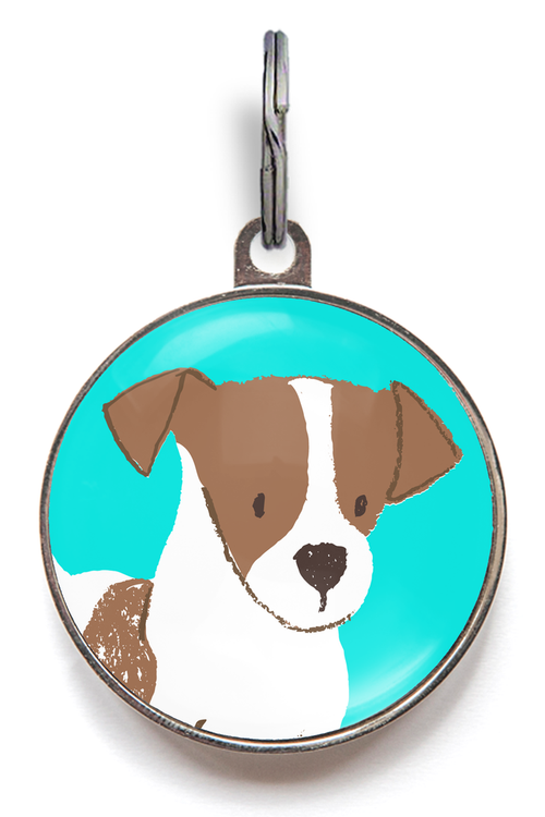 Jack Russell Dog ID Tag