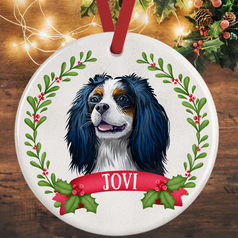 King Charles Spaniel Christmas Decoration