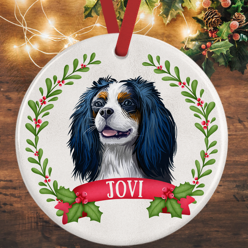 King Charles Spaniel Christmas Decoration