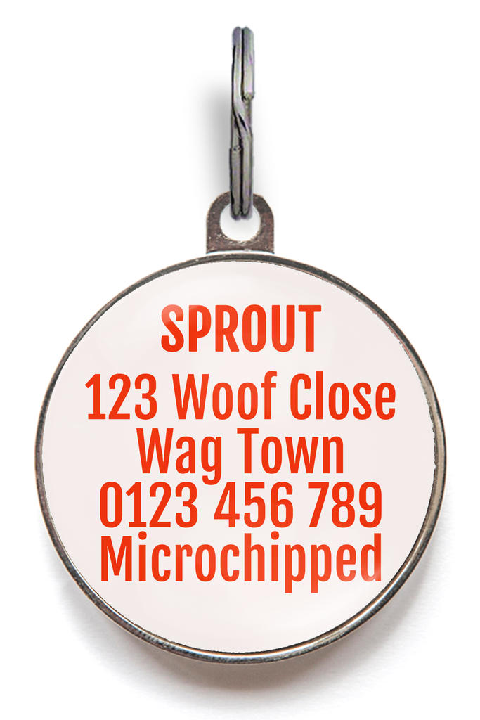 Kona Tropical Island Dog Tag