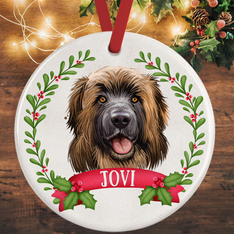 Leonberger Christmas Decoration