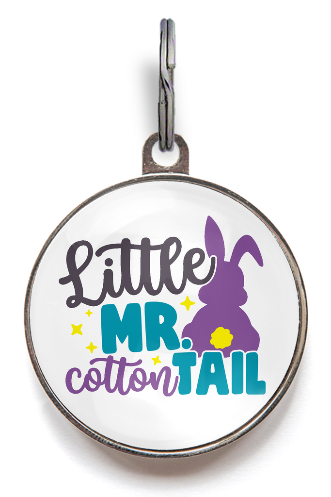 Little Mr Cotton Tail Pet ID Tag
