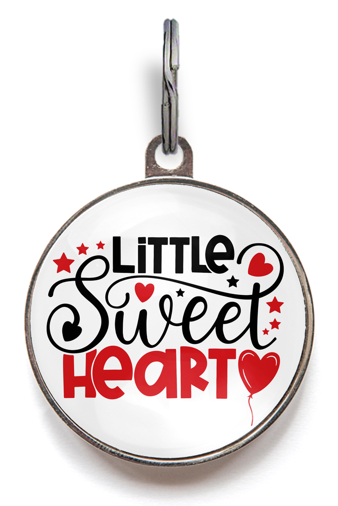 Little Sweetheart Valentines Dog Tag