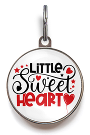 Little Sweetheart Valentines Dog Tag