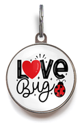 Love Bug Valentines Dog Tag