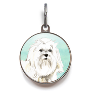 Maltese Dog Tag - Green
