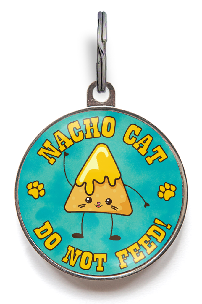 Nacho Cat - Do Not Feed Cat ID Tag