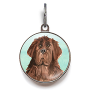 Newfoundland Dog Tag - Green