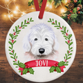 Old English Sheepdog Christmas Decoration