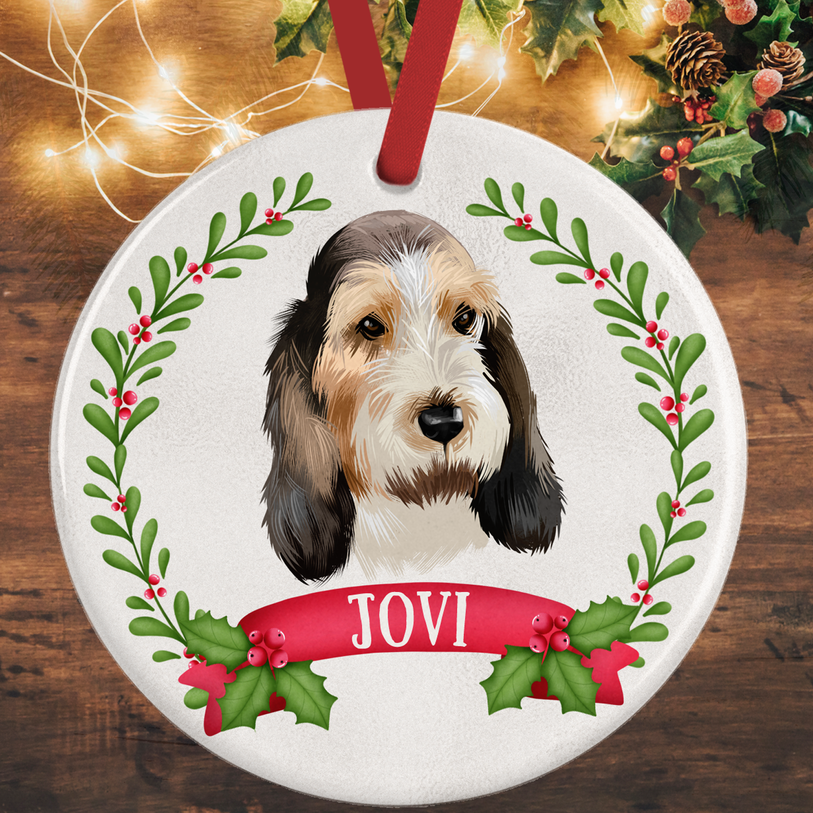 Petit Basset Griffon Vendeen Christmas Decoration