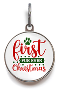 First Furever Christmas Rescue Pet Tag