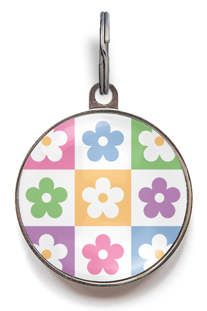 Groovy Daisy Pet Tag