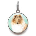 Rough Collie Dog Tag