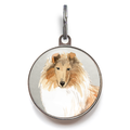 Rough Collie Dog Tag