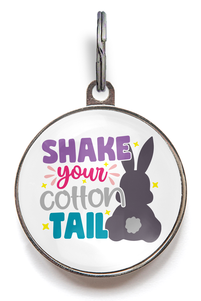 Shake Your Cotton Tail Easter Pet Tag