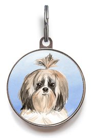 Shih Tzu Dog Tag - Blue