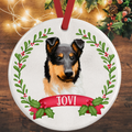 Smooth Collie Christmas Decoration