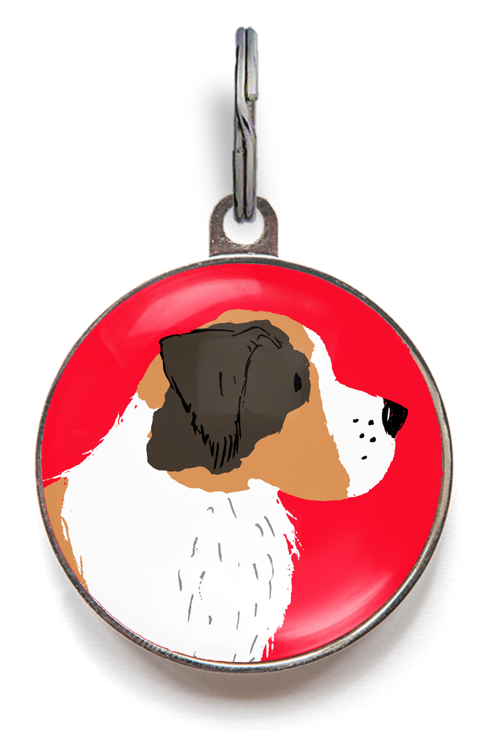 St Bernard Dog ID Tag