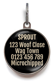 Back of Summon My Witch Pet Tag