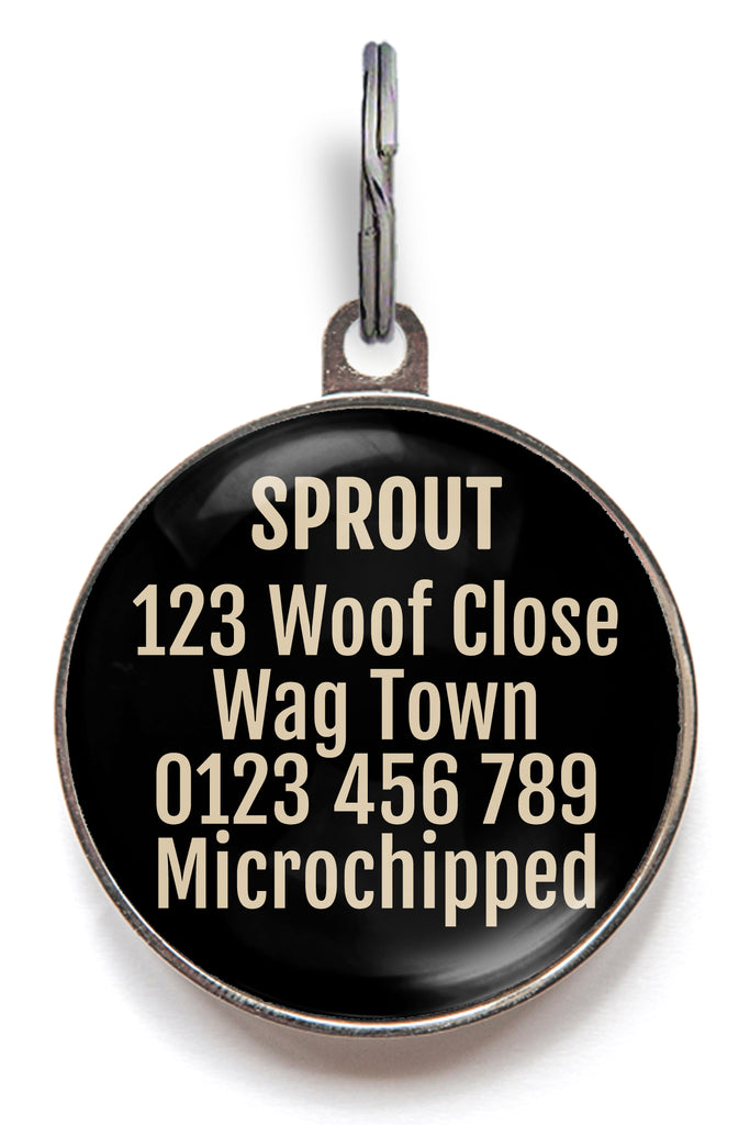 Back of Summon My Witch Pet Tag